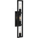 Urban Oasis 3 Light 25 inch Matte Black Vanity Light Wall Light