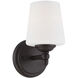 Darcy 1 Light 7 inch Oil Rubbed Bronze Bath Bar Wall Light