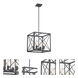 High Line 4 Light 15.75 inch Satin Bronze Pendant Ceiling Light