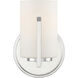 Elara 1 Light 5.25 inch Polished Nickel Wall Sconce Wall Light