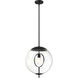 Celeste 1 Light 15.75 inch Matte Black Pendant Ceiling Light