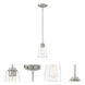 Westin 1 Light 5 inch Satin Platinum Mini Pendant Ceiling Light