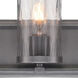 Elements 3 Light 24 inch Charcoal Bath Bar Wall Light