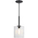 Haven LED 10 inch Matte Black Pendant Ceiling Light