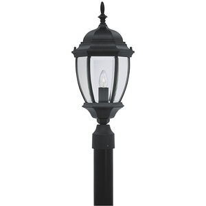 Tiverton 1 Light 22 inch Black Outdoor Post Lantern