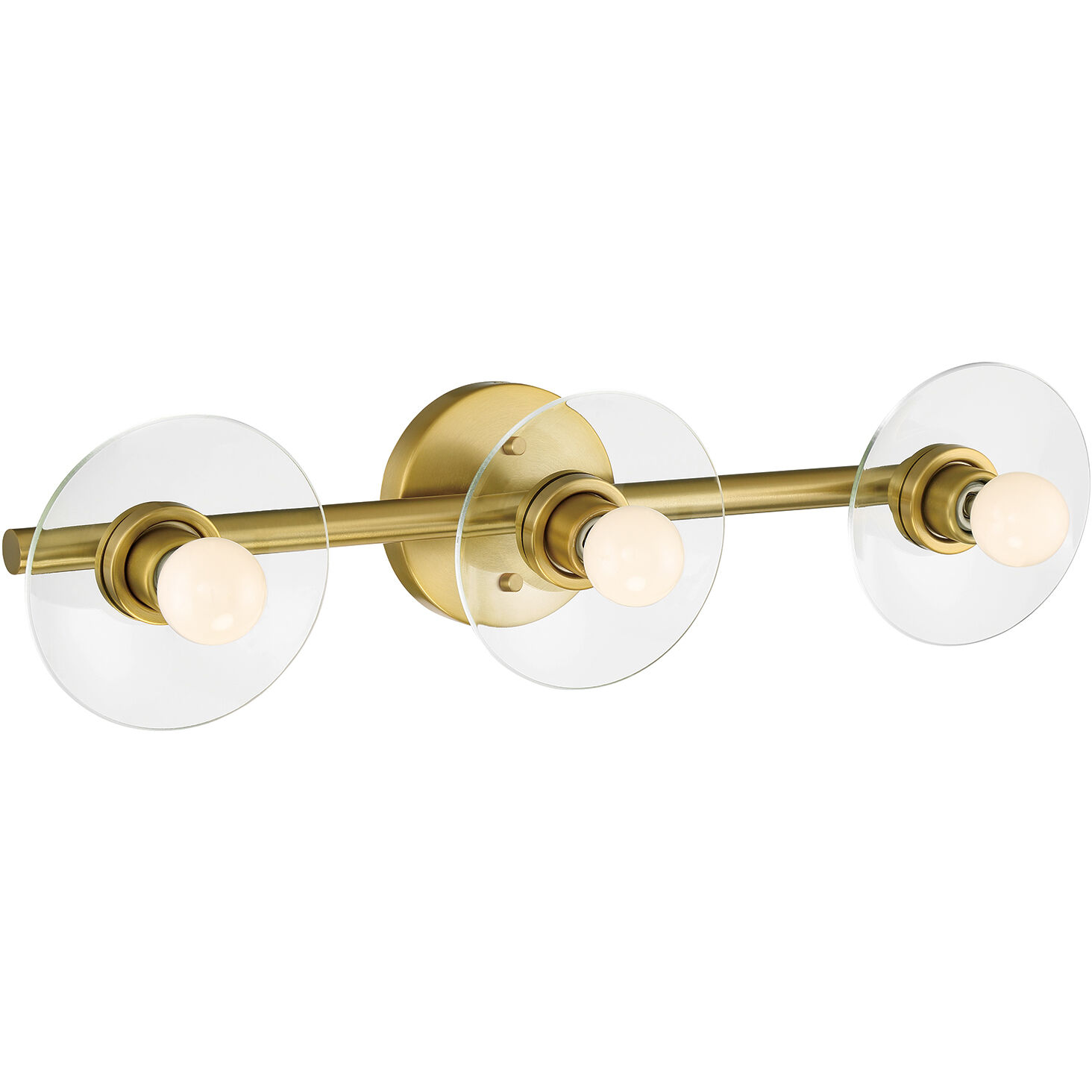 Litto 3 Light 24 inch Brushed Gold Vanity Light Wall Light