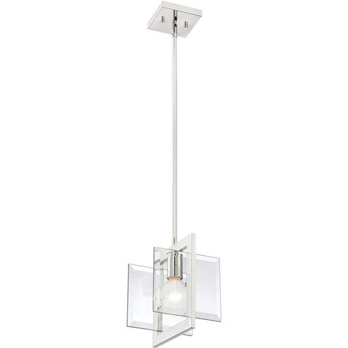 Ethan 1 Light 8.25 inch Polished Nickel Mini Pendant Ceiling Light