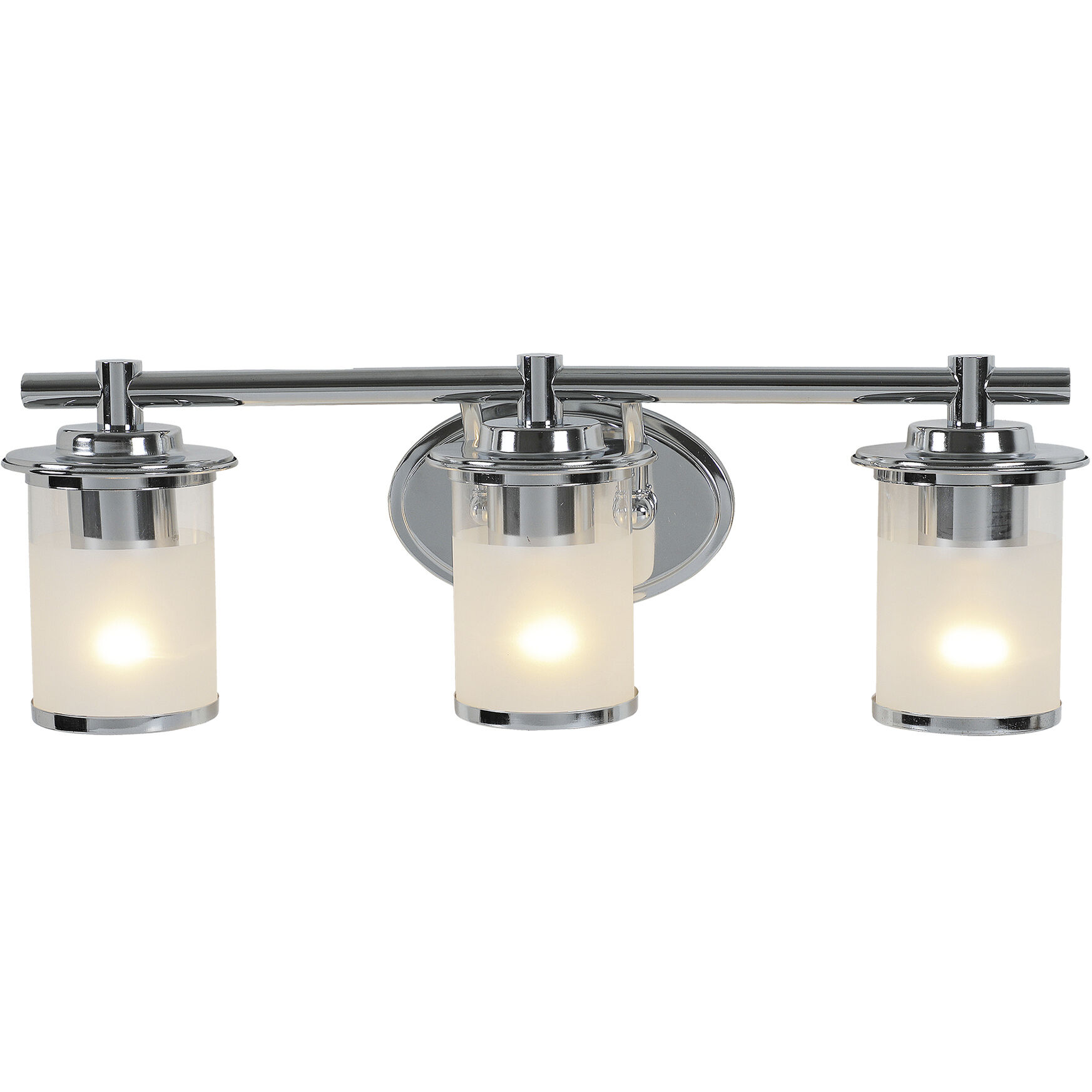 Essence 3 Light 23 inch Chrome Bath Bar Wall Light