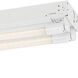 EnviroLite 2 Light 120/277 White Strip Light Ceiling Light in 5000K