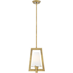 Hyde Park 1 Light 9.5 inch Vintage Gold Mini Pendant Ceiling Light