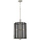 Baxter 5 Light 16.25 inch Weathered Iron Foyer Light Ceiling Light