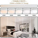 Astrea 52 inch Matte White with Matte White/Blonde Maple Reversible Blades Ceiling Fan