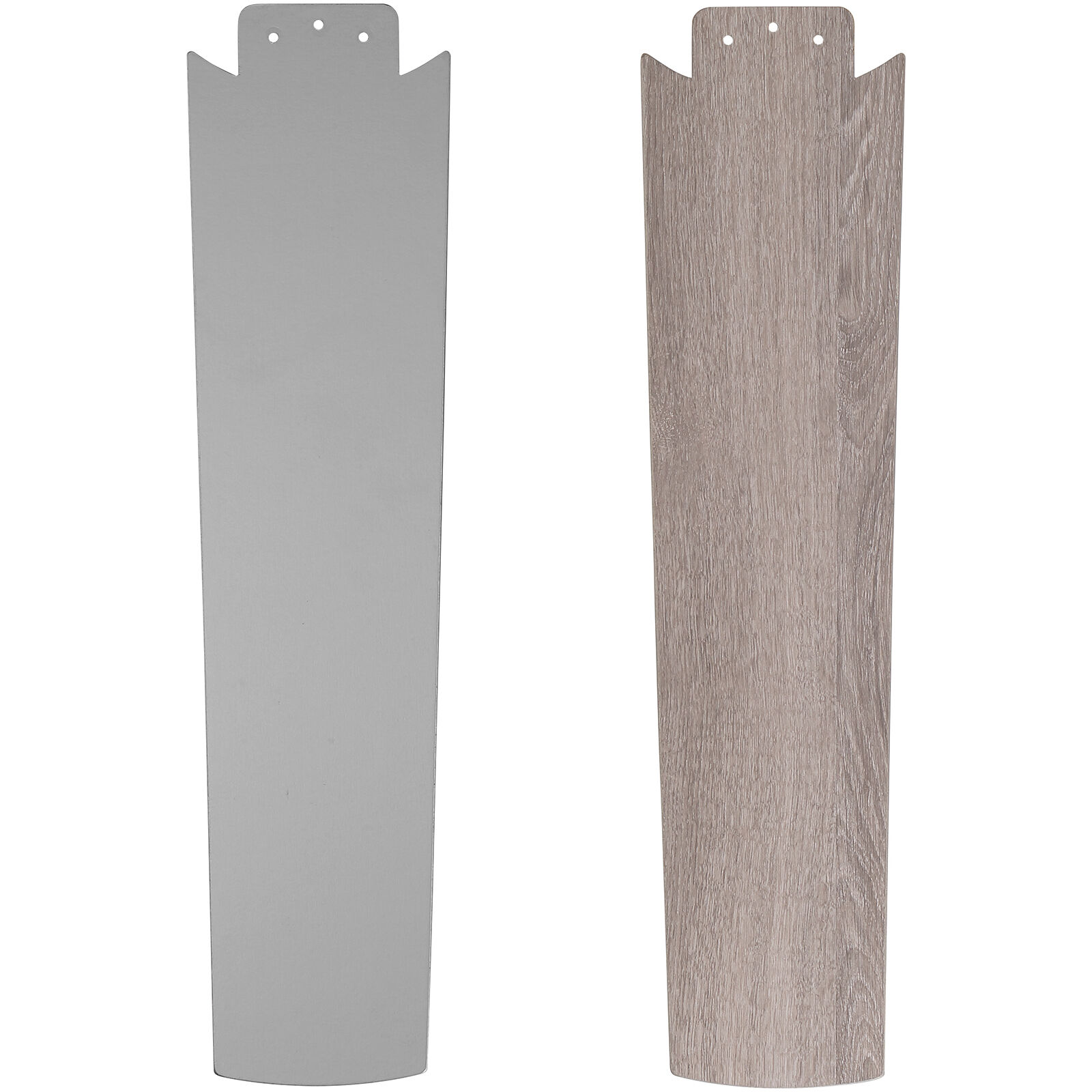 Astrea 52 inch Brushed Nickel with Reversible PSilver/Pearl Gray Blades Smart Color Fan