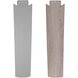 Astrea 52 inch Brushed Nickel with Reversible PSilver/Pearl Gray Blades Smart Color Fan