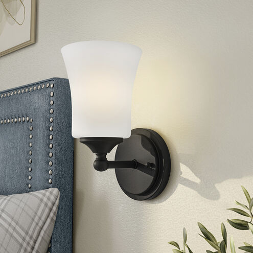 Bronson 1 Light 5 inch Matte Black Wall Sconce Wall Light