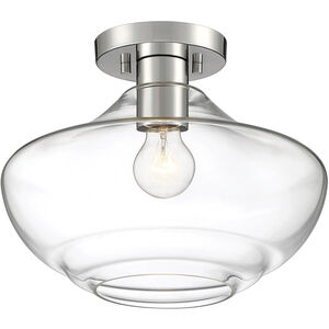 Emma 1 Light 12.00 inch Semi-Flush Mount