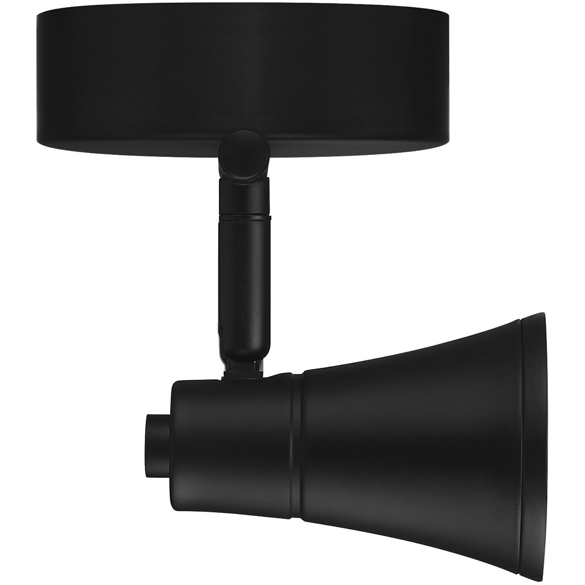 EnviroLite 4 Light 120 Matte Black Track Kit Ceiling Light, Straight Bar