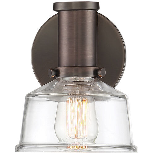 Carson 1 Light 6.25 inch Satin Copper Bronze Wall Sconce Wall Light