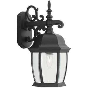Tiverton 1 Light 16 inch Black Outdoor Wall Lantern