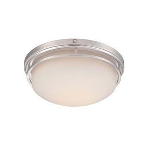 Ramsey LED 13 inch Satin Platinum Flushmount Ceiling Light