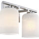 Bluestone Ridge LED 16 inch Brushed Nickel Vanity Wall Light