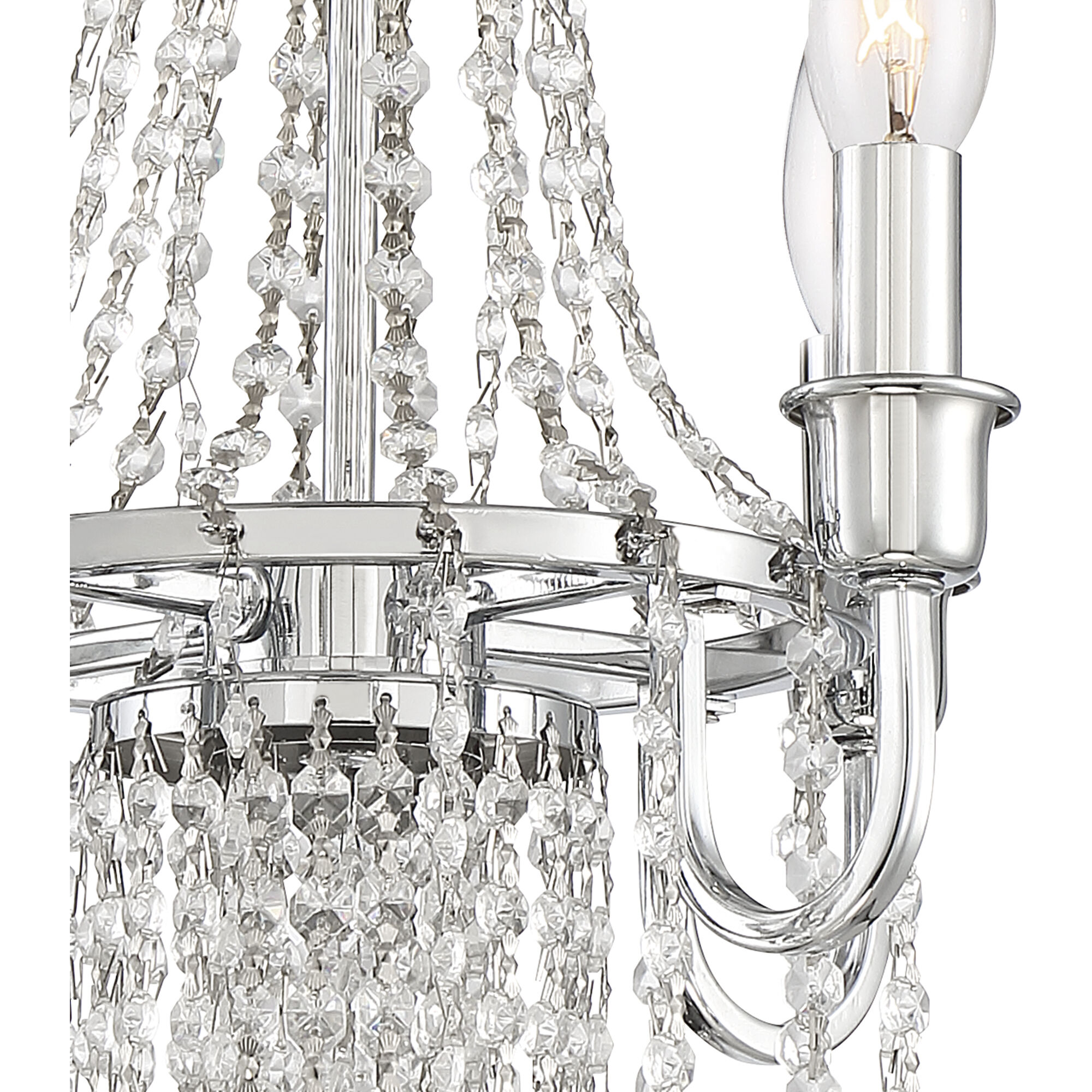 Maisie 4 Light 11.75 inch Chrome Chandelier Ceiling Light