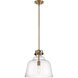 Porter 1 Light 15 inch Old Satin Brass Pendant Ceiling Light