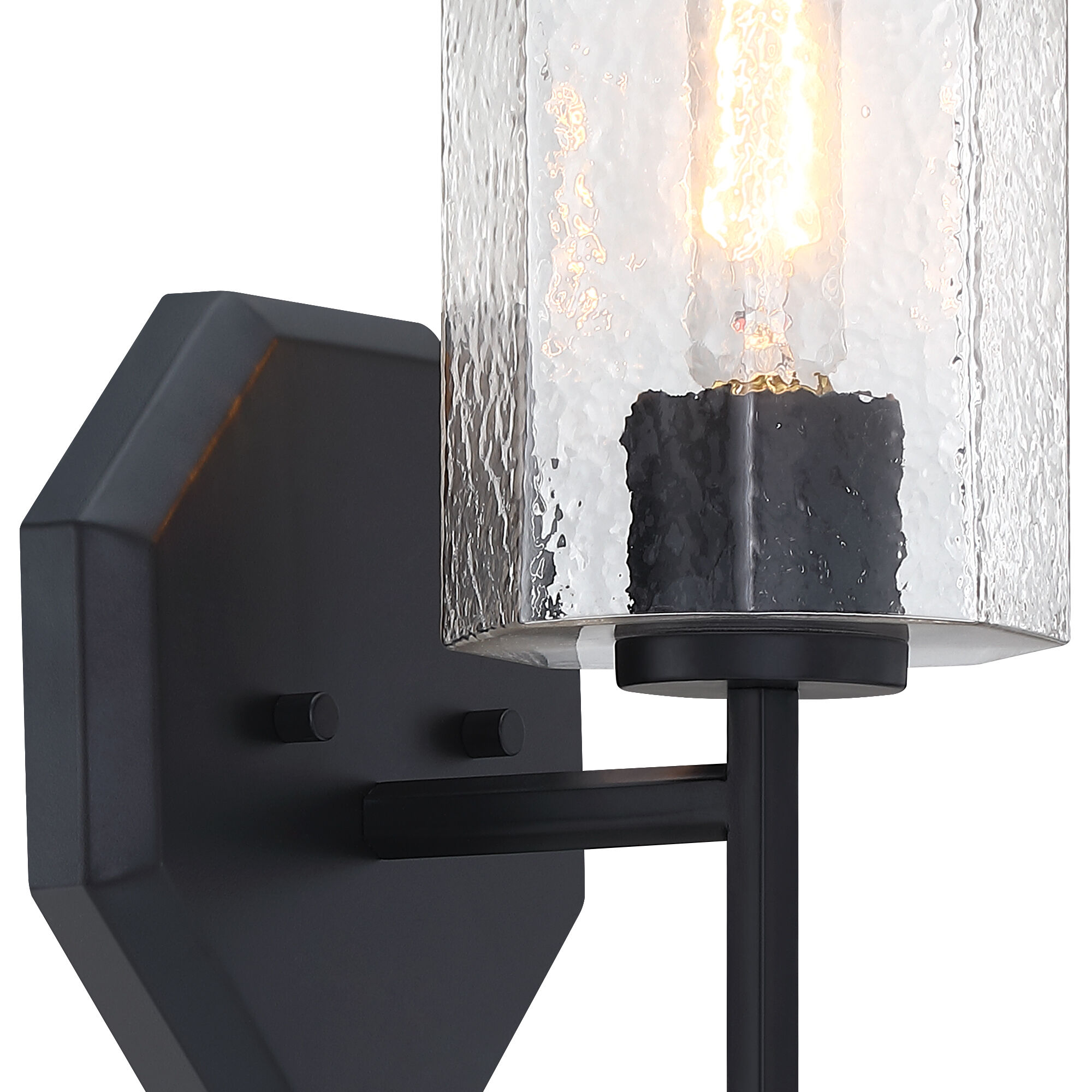 Haven 1 Light 7 inch Matte Black Wall Sconce Wall Light