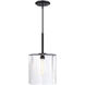 Haven LED 14 inch Matte Black Pendant Ceiling Light