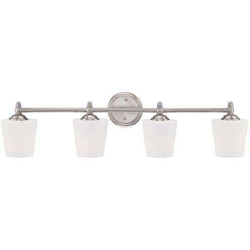 Darcy 4 Light 36 inch Brushed Nickel Bath Bar Wall Light