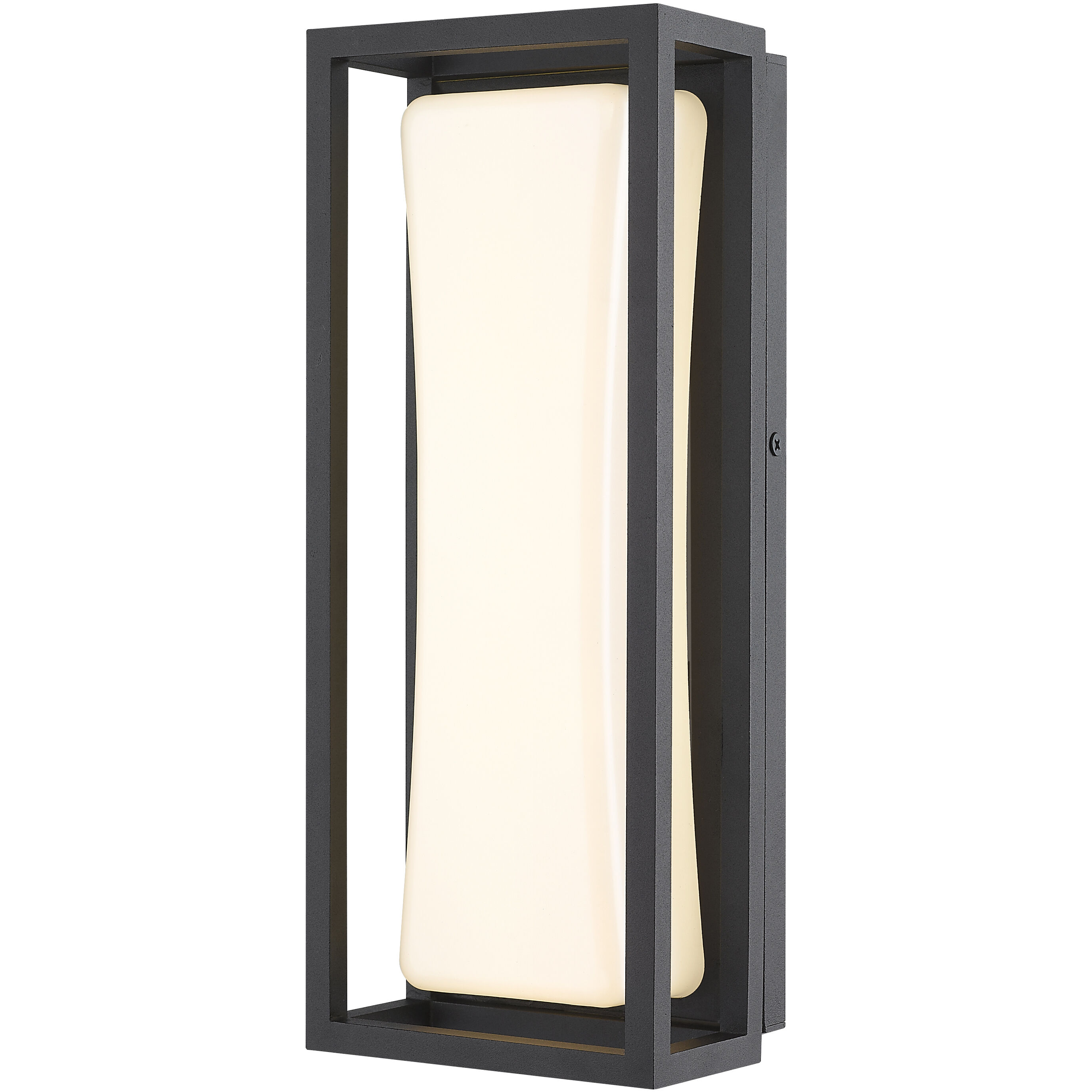 Baden Outdoor LED 12.5 inch Black Outdoor Wall Light