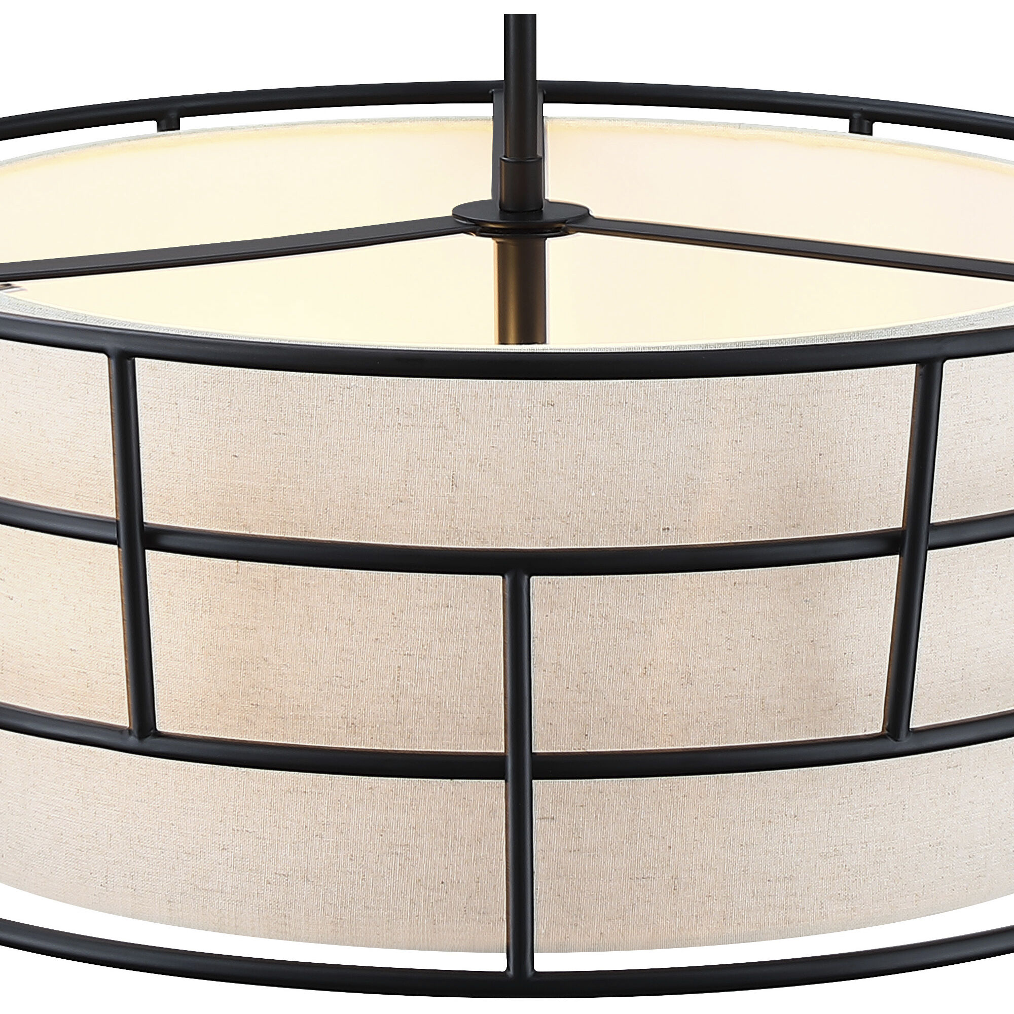 Aria Falls LED 22 inch Matte Black Pendant Ceiling Light