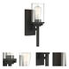 Jedrek 1 Light 5 inch Black Wall Sconce Wall Light