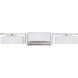 Meridian 3 Light 25 inch Satin Platinum Bath Bar Wall Light