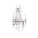 Maisie 2 Light 11 inch Chrome Wall Sconce Wall Light