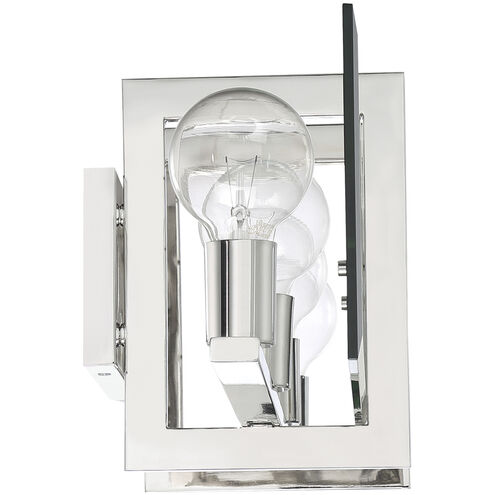 Ethan 4 Light 32.25 inch Polished Nickel Bath Light Wall Light