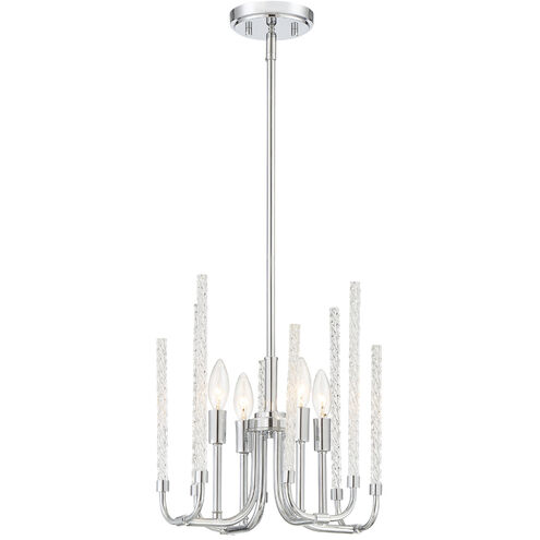 Laretto 4 Light 12 inch Chrome Chandelier Ceiling Light