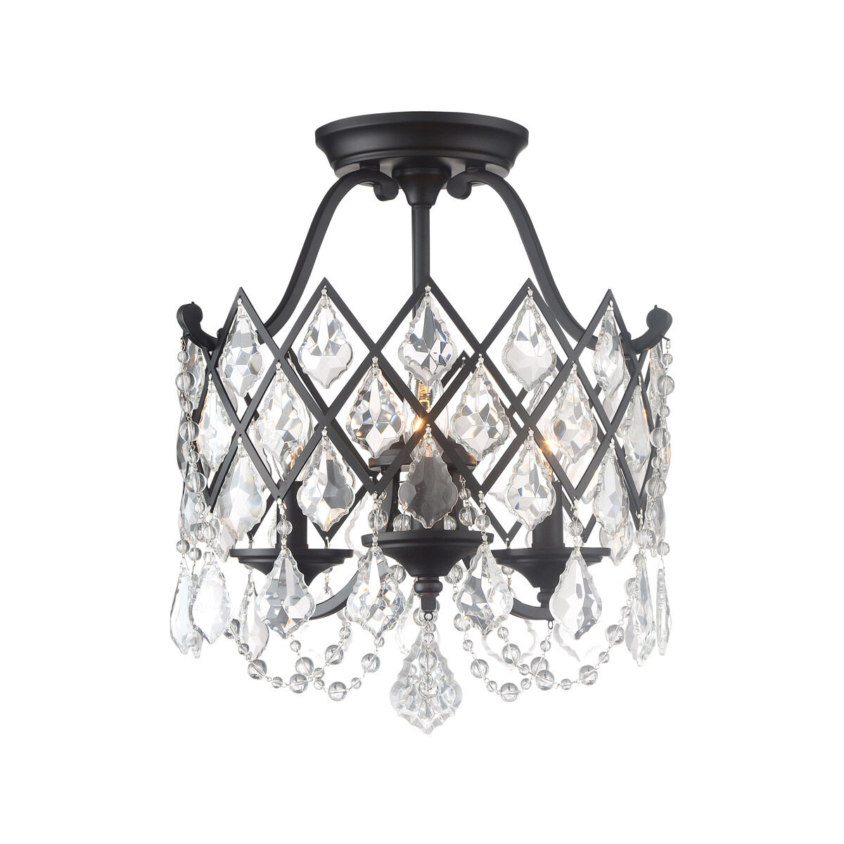 Vintage semi hotsell flush ceiling lights