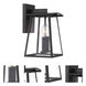 Calderwood 1 Light 12.25 inch Burnished Bronze Outdoor Wall Lantern