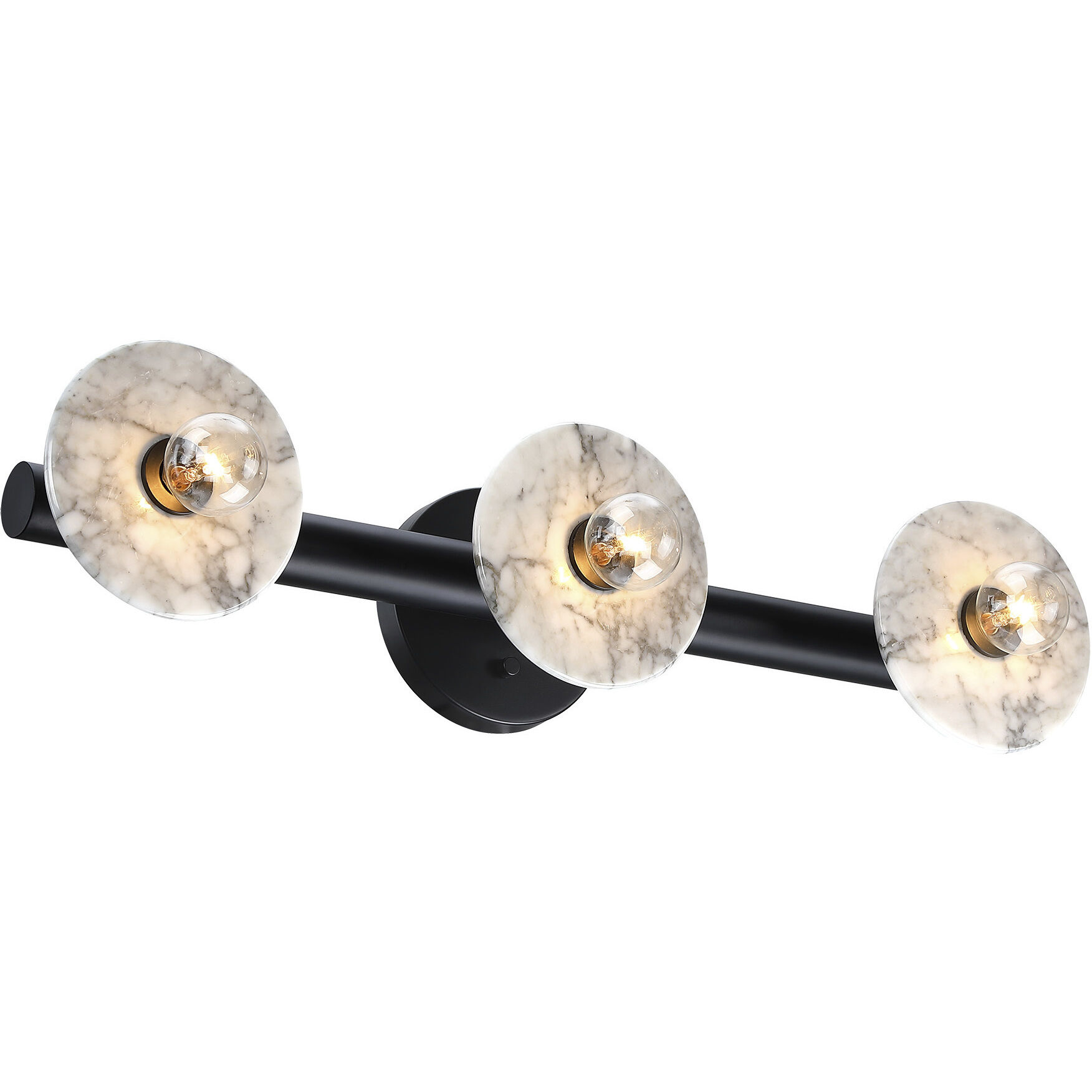 Fina LED 24.75 inch Matte Black Vanity Wall Light