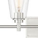 Westin 4 Light 31 inch Satin Platinum Bath Bar Wall Light