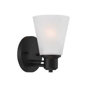 Printers Row 1 Light 5 inch Oil Rubbed Bronze Wall Sconce Wall Light