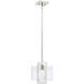 Ethan 1 Light 8.25 inch Polished Nickel Mini Pendant Ceiling Light