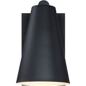 Cedar Mist 1 Light 11.75 inch Black Outdoor Wall Sconce