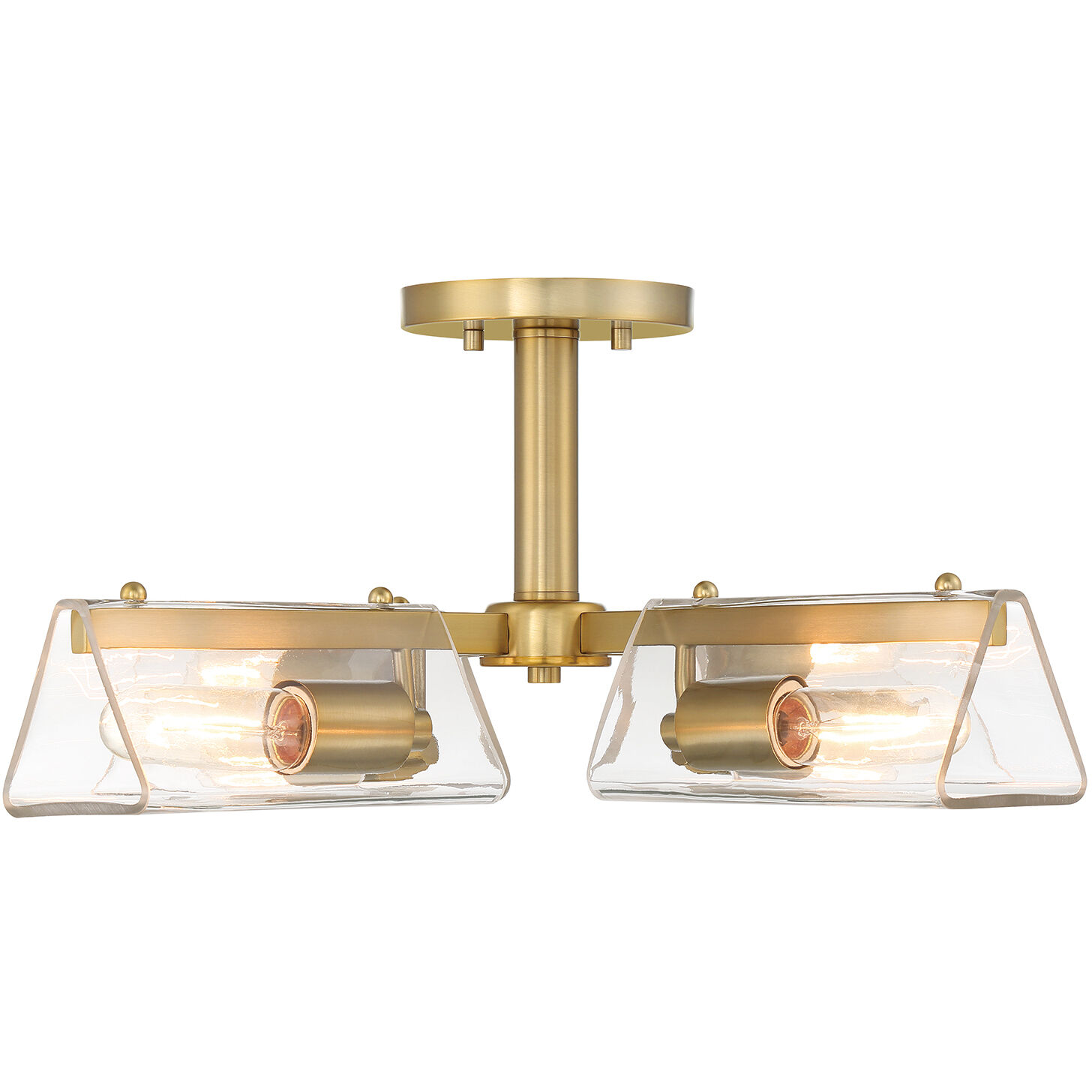Latitude 4 Light 24 inch Brushed Gold Chandelier Ceiling Light