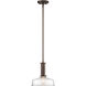 Carson 1 Light 10.75 inch Satin Copper Bronze Pendant Ceiling Light