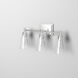 Westin 3 Light 23 inch Satin Platinum Bath Bar Wall Light