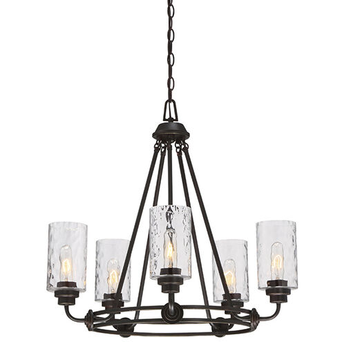Gramercy Park 5 Light 26 inch Old English Bronze Chandelier Ceiling Light