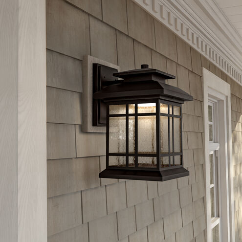 Piedmont LED 13 inch Oil Rubbed Bronze Outdoor Wall Lantern