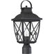 Belmont 1 Light 8 inch Black Outdoor Hanging Lantern